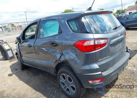 2020 Ford Ecosport S from USA, damaged, VIN MAJ6S3FL0LC391666
